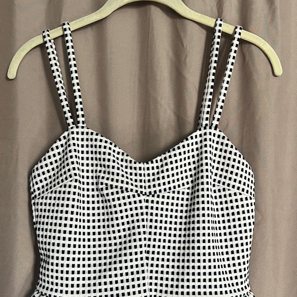 Chelsea28 Gingham Peplum Top - Picture 4 of 9